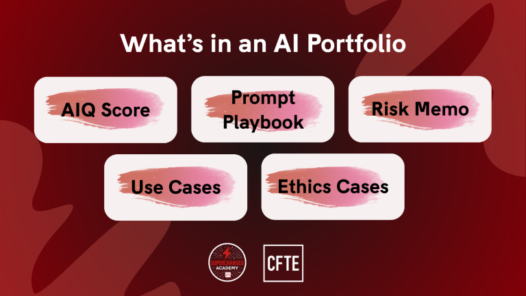 How to Build a Career-Ready AI Portfolio — Without Coding