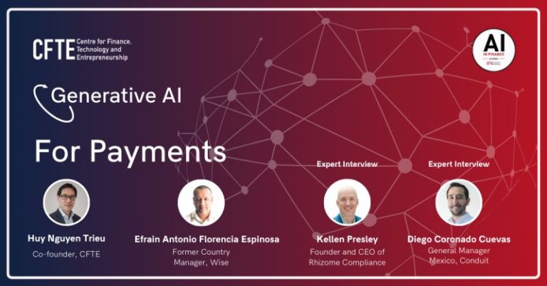 CFTE Launches a New Course on Generative AI for Payments